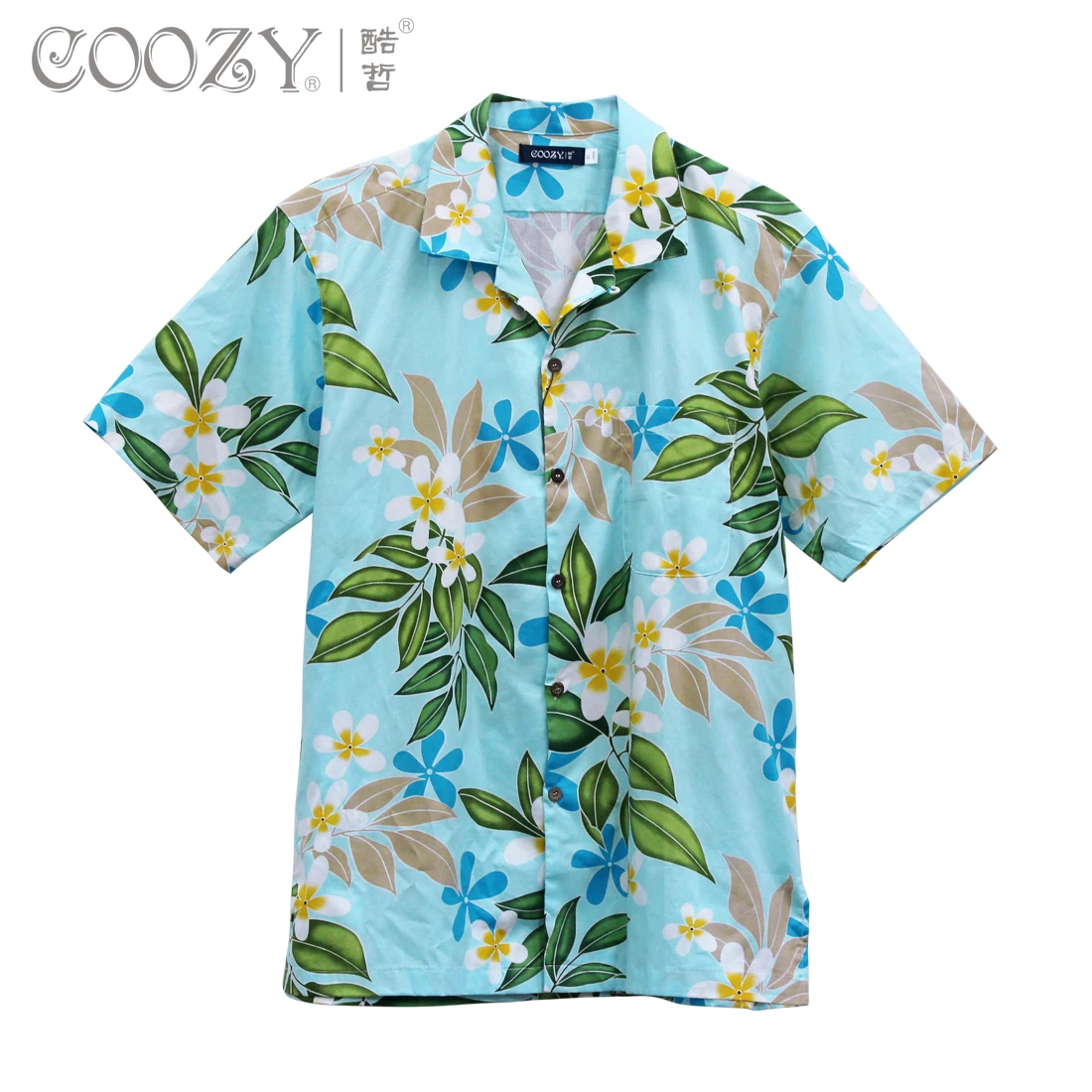 Coozy мужская одежда рубашка модного размера плюс Повседневная Свободная гавайская рубашка с коротким рукавом Гавайская рубашка 2XL 3XL гавайская рубашка 2XL 3XL