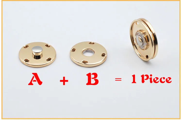 5 шт. высококачественные металлические пуговицы круглые кнопки для ...