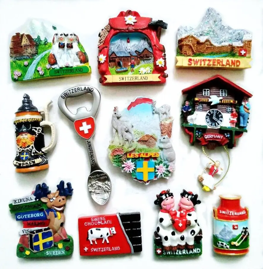 3d магниты для холодильника в виде снега горы оленя коров|3d fridge magnet|fridge magnetmagnetic