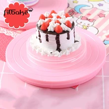 FILBAKE Пластик поворотный стол для торта инструменты для выпечки Fondant(сахарная) сковородка "сделай сам" для украшения торта Десерт Таблица Кухня Аксессуары для выпечки