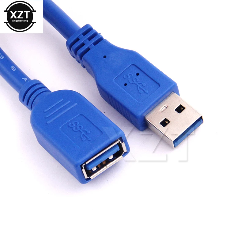 1 шт. USB3.0 кабель-удлинитель USB 3,0 кабель Мужской к женскому Синхронизация данных быстрая скорость шнур разъем для ноутбука принтер жесткий диск MP3