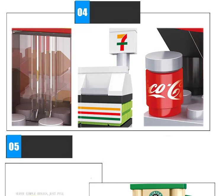 City Mini Street 3D Model legoe (5)