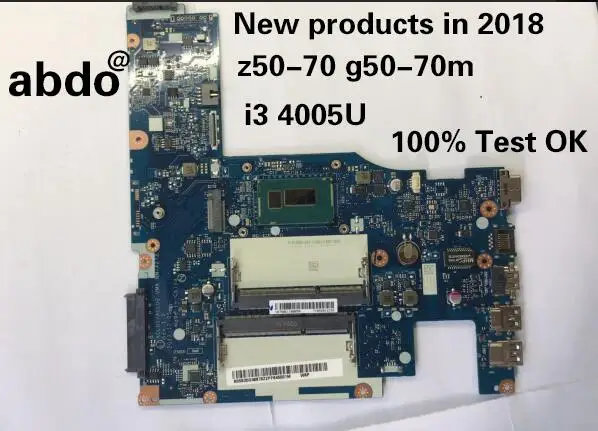 Для Lenovo G50 70 Z50 материнская плата для ноутбука ACLU1/ACLU2 UMA NM A272 Материнская Плата ЦП i3