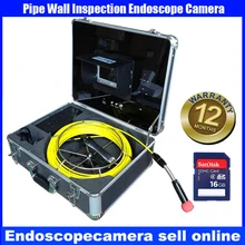 50m Mining operations and equipment detector with Endoscope pipe camera with SD card DVR recorder