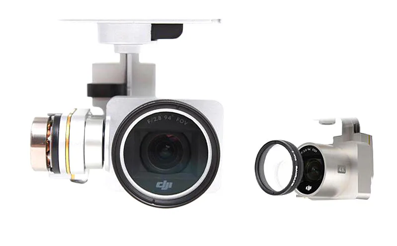 DJI Phantom 3 Phantom 4 Accessories MCUV Filter ND4 / ND8 Polarized Light Microscopy CPL / Galvanometer Cover