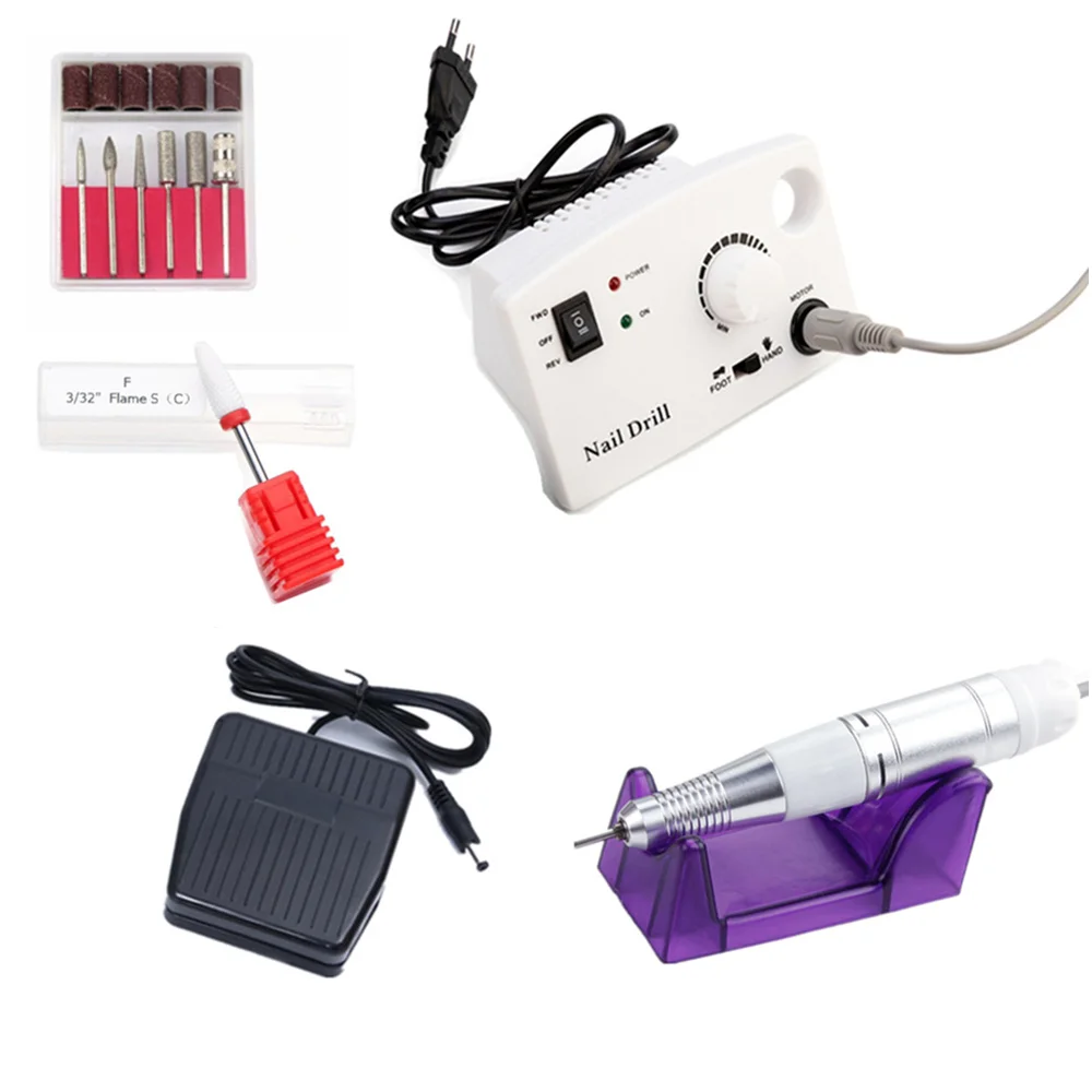 

35000 Rotary Electric Grinder Manicure Drill Manicure Pedicure Electric Professional Nail Equipment Manicure Tools