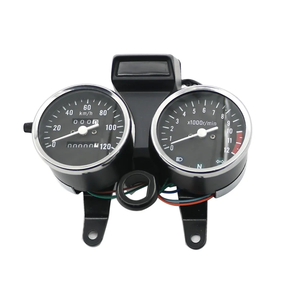 

Motorcycle Professional Modified Speed Counter Odometer For Suzuki GN125GN 125 Speedometer Tachometer