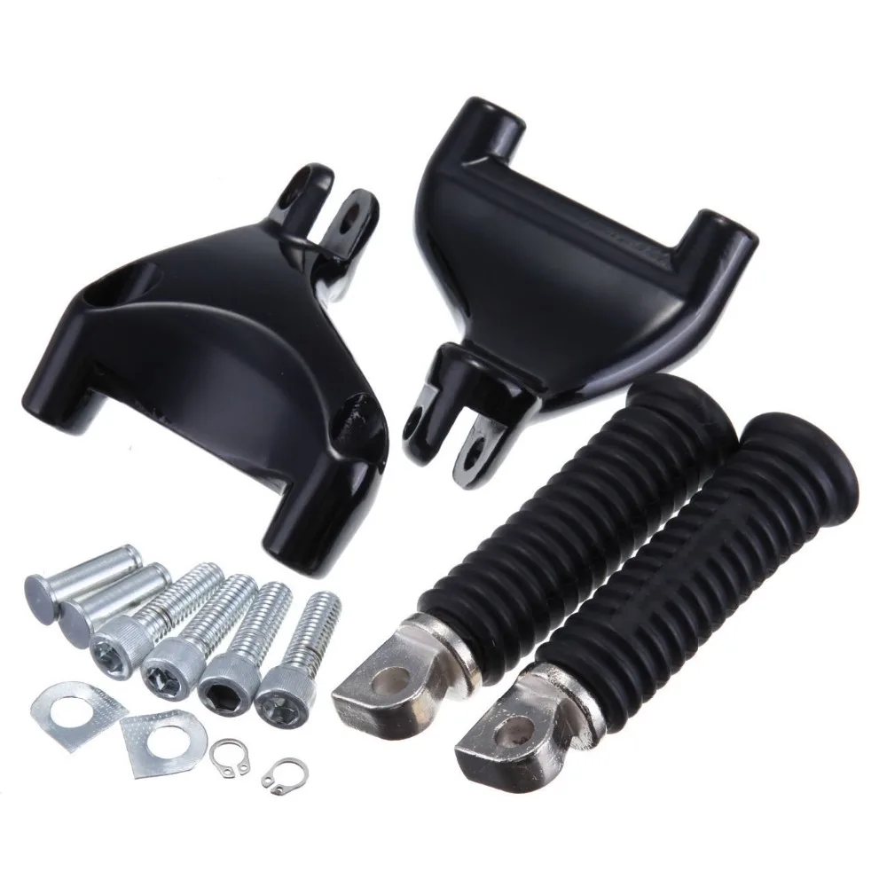Motorcycle Replacement Peg Mount with Rear Foot Pegs Foot Rests