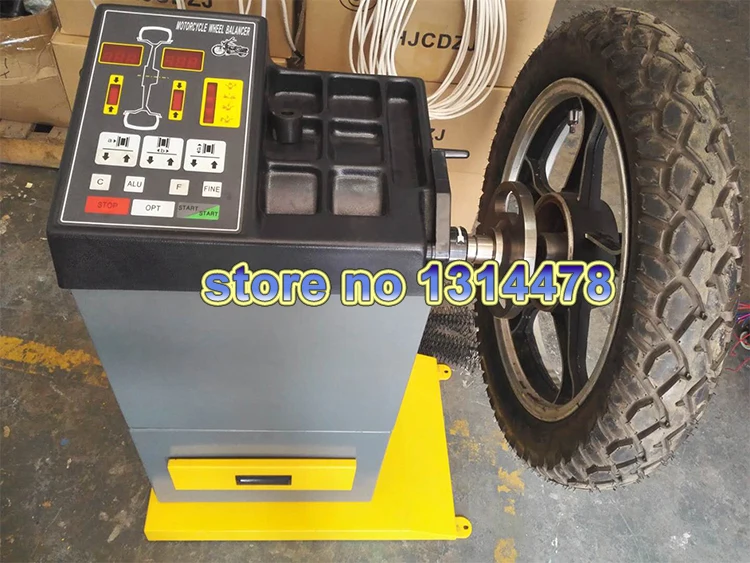 

Universal Type Motorcycle Tire Balancer With Two Balancing Axis