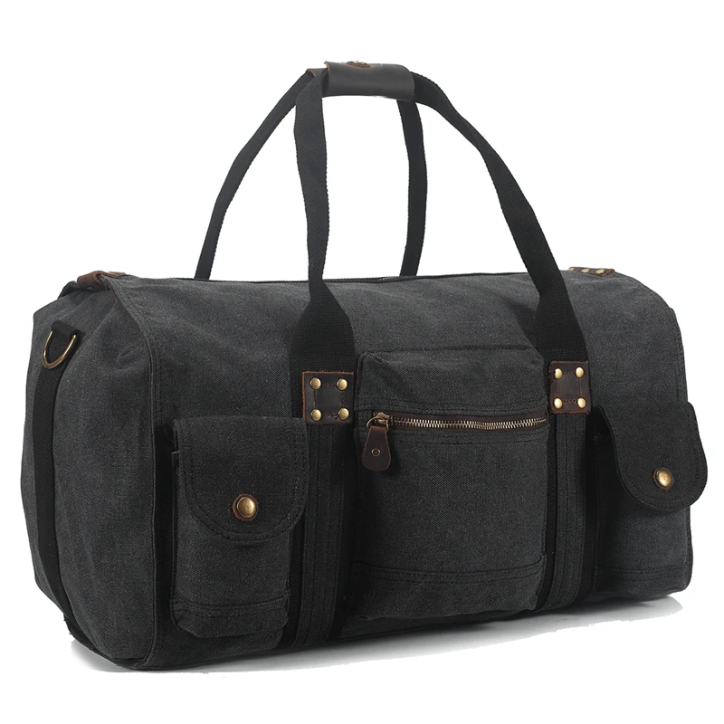 Большая холщовая мужская сумка для путешествий, сумки через плечо для мужчин, сумка для багажа через плечо, переносная посылка, большая емкость XA01WC