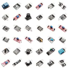 

(touch module for free gift) 37 IN 1 SENSOR KITS FOR DIY HIGH-QUALITY Module Board Set Kit For Arduino Carton Box Package