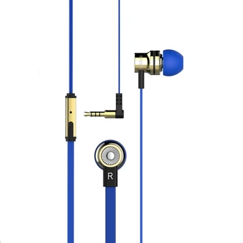 

SikkiS Metal Earphone 3.5mm Microphone Dynamic Noise Isolating Stereo in-ear Bass Sound remote smartphone for iphone huawei ML07