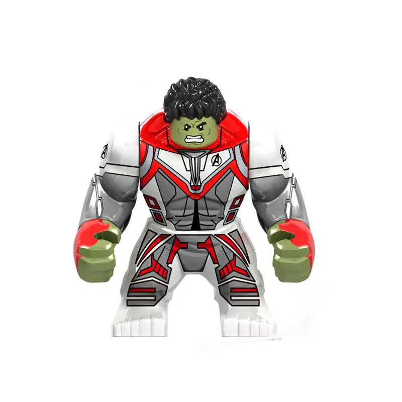 

Single Sale Building Blocks Avengers 4 Endgame Space Hulk Spider Man Iron Man Thanos Figures For Children Collection Toys D202