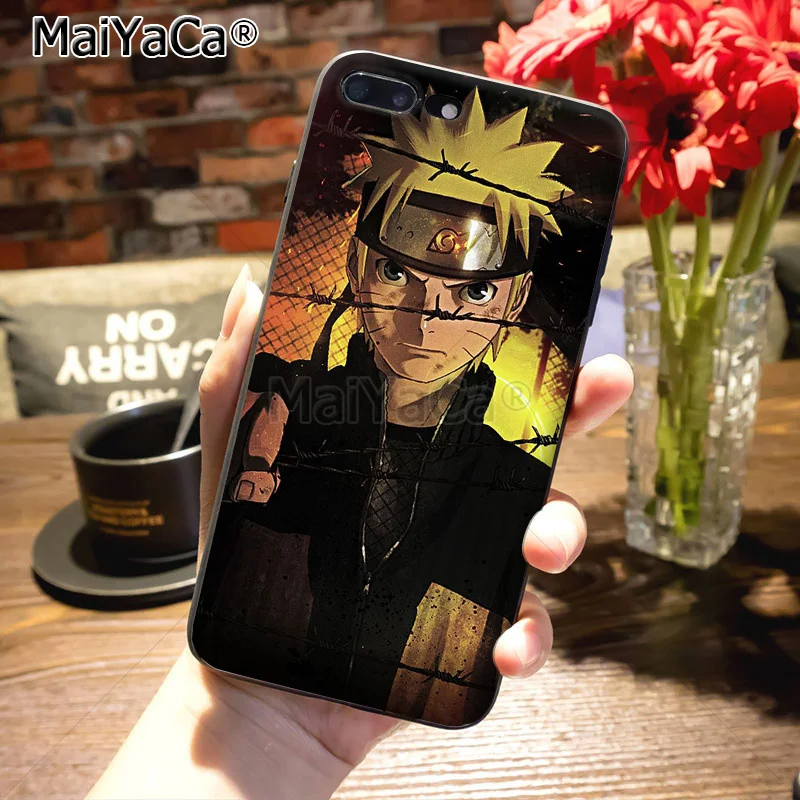 MaiYaCa логотип Akatsuki Naruto красочные милые аксессуары для телефонов Чехол для iPhone 8 7 6 6S Plus X XS MAX XR 5 5S SE 11pro чехол в виде ракушки