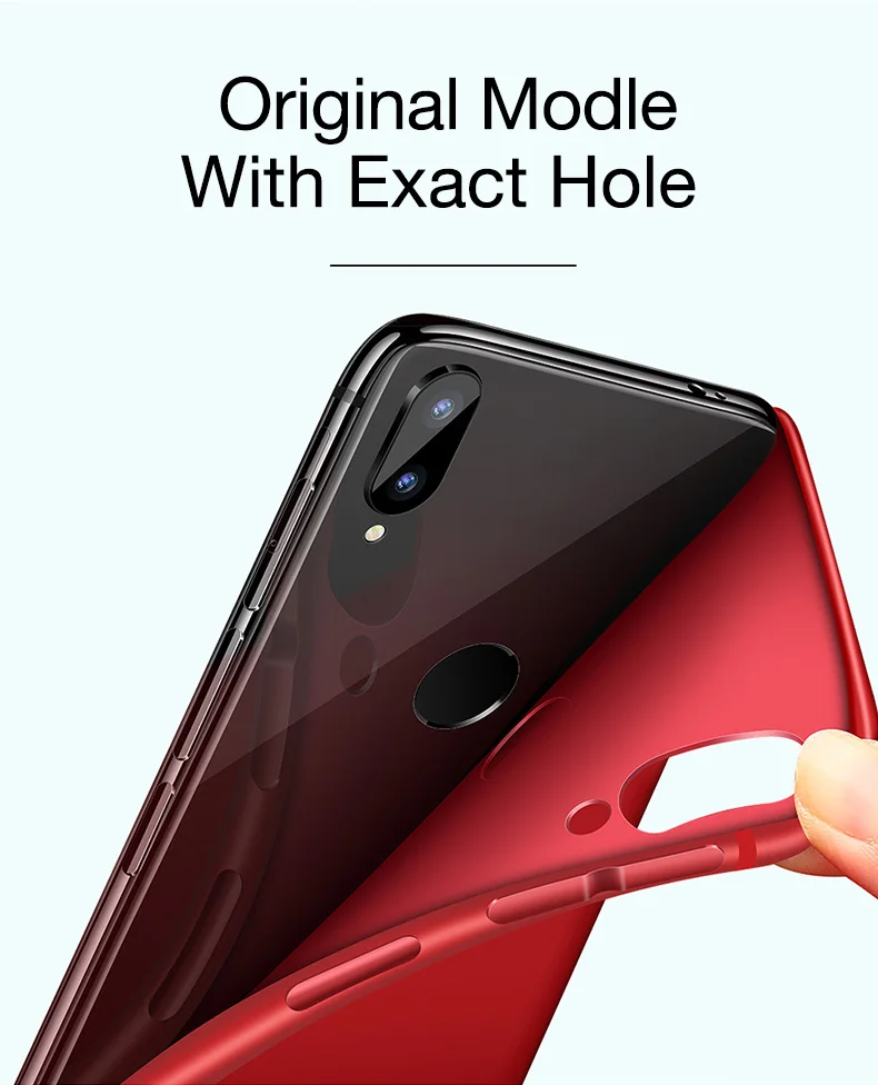 CAFELE Original Soft Phone Case for Xiaomi Redmi Note 7 Ultra Thin TPU Cover for Xiaomi Redmi Note7 Silicone Matte Protect Case (6)