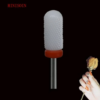 

White Ceramic-1Pcs- Nail Drill Bit - Small Rounded Top Bit - F (0027.060)