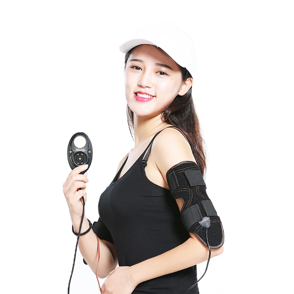Electric Smart rechargeable EMS arm slimming belt calf Arm Exerciser Weight Loss Slimming Tens low frequence Intensive Massager