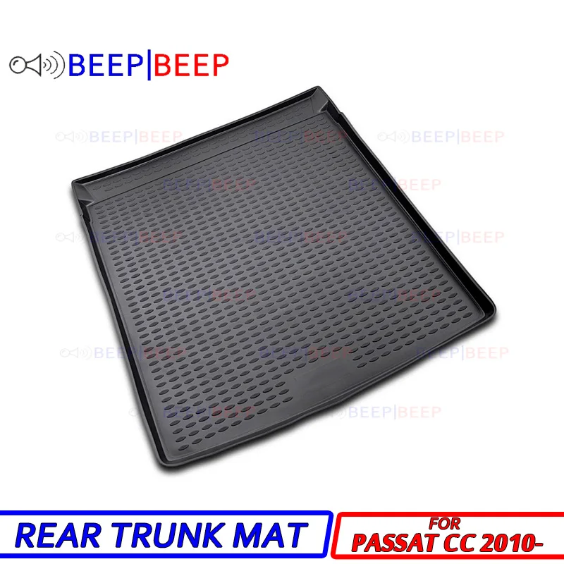 

For Volkswagen Passat CC 2010- car trunk liner boot cargo mat tray floor carpet boot rear mat luggage car styling