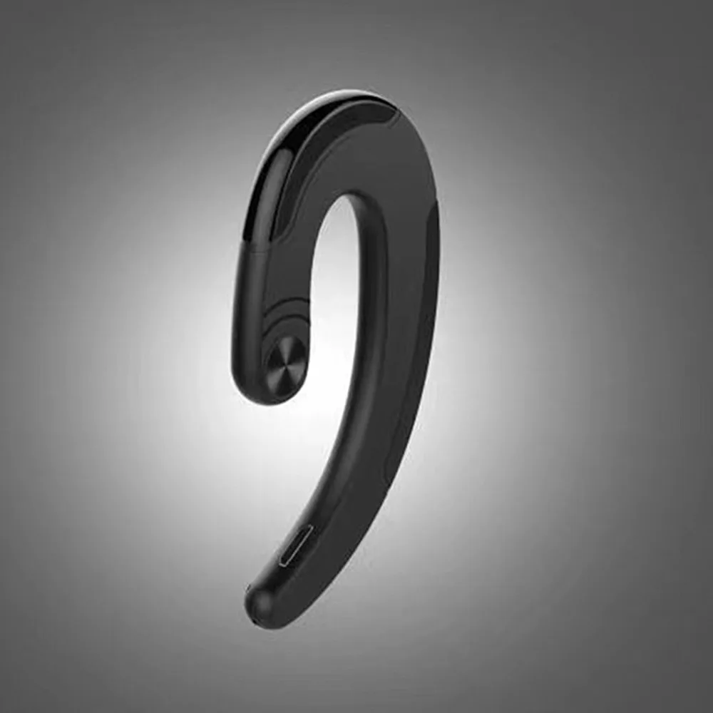 Q25 Bone Conduction Wireless Ear Hook Headphones Earphones with Microphone Bluetooth Headset Earphone for iPhone Samsung