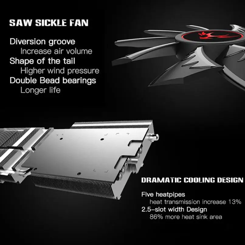 Цветной IGame GTX1080Ti Vulcan X OC видеокарта GPU 1620 1733 МГц 11G 352bit SLI VR готовый ЖК монитор M0328| |