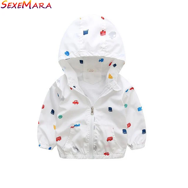 Boys Coat 2017 New spring summer children jackets casual hooded kids