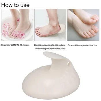 

New Foot File Callus Remover Pedicure Rasp Hard Dead Skin Remover Tool Glass Side Nano Technology With Handle Pedicure Tools