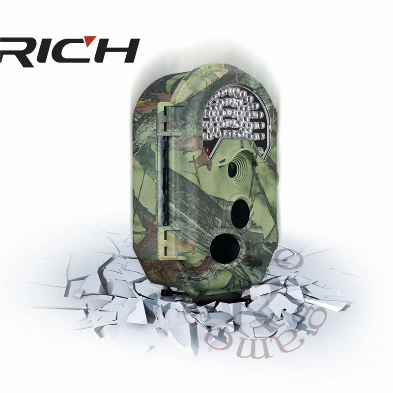 US $313.50 DHL 1080P HD 940nm White 38pcs IR Leds Photo Traps IP54 Waterproof HuntingCamera Trigger Time 08s Trail Camera For Hunting