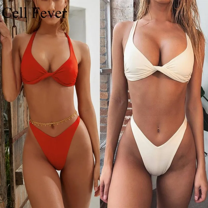 

Sexy Swimwear Women Bikini Swimsuit Female 2019 New Summer Solid Bikinis Set Thong Bather Suit Biquini Maillot De Bain Femme