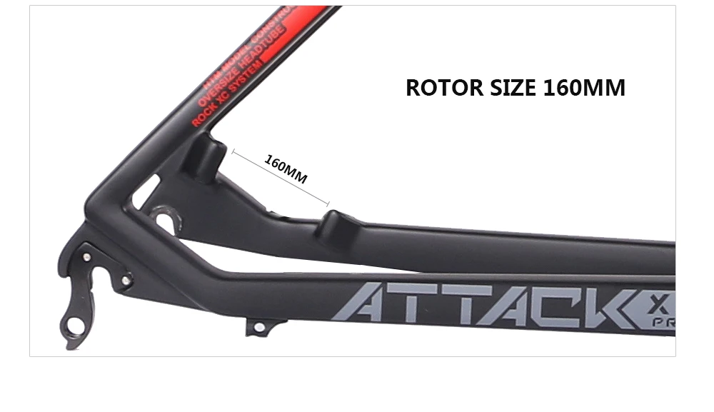 Costelo Attack XC Pro горный MTB велосипедный карбоновый каркас Torayca UD карбоновая велосипедная Рама 27,5 er 650B карбоновая Mtb велосипедная Рама