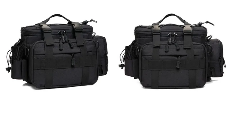 Tecido de Nylon Multifuncional-resistente ao Desgaste à Prova Bolsa de Armazenamento de Bolsas de Carretel de Pesca Isca de Pesca Equipamento de Pesca Água Bolsa Mochila d' 25 prova d' água saco mochila Saco de