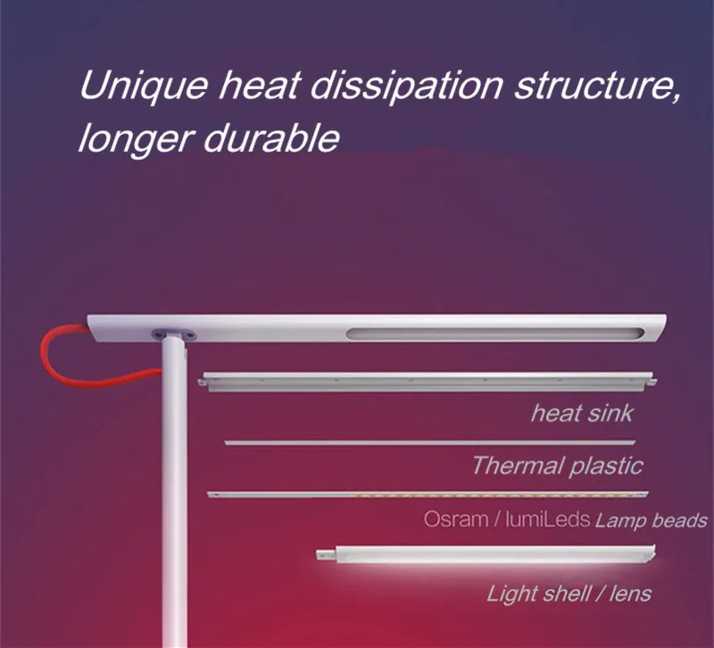 Новое прибытие XiaoMi Мини Смарт-настольная лампа светодиодный Smart настольные лампы Desklight регулируемых светодиодов Поддержка app управление с помощью мобильного телефона Управление