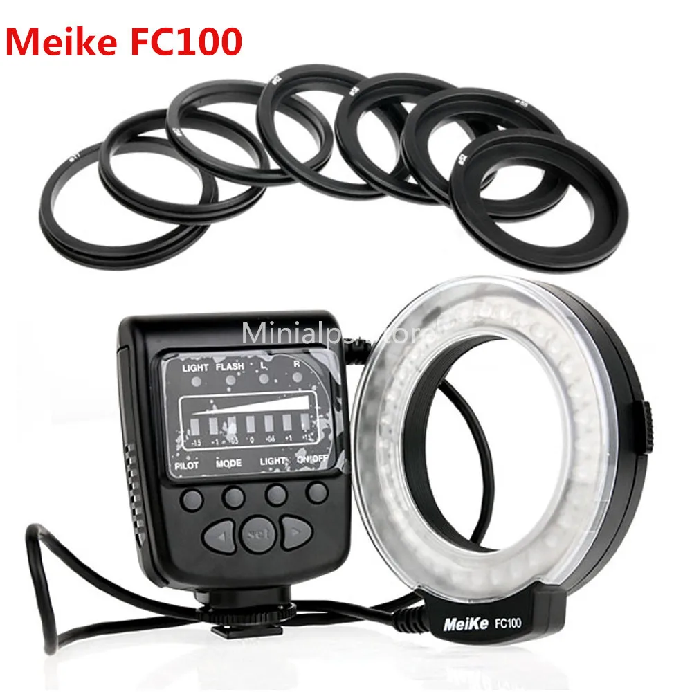 Meike FC 100 LED Macro Ring Flash/Light for Canon T5i T4i T3i T2i T1i