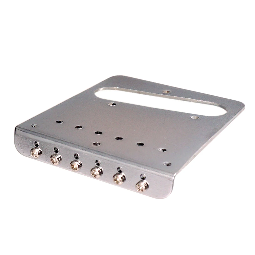 Roller Saddle Bridge with Single Coil Pickup Hole for Tele TL Guitar Parts