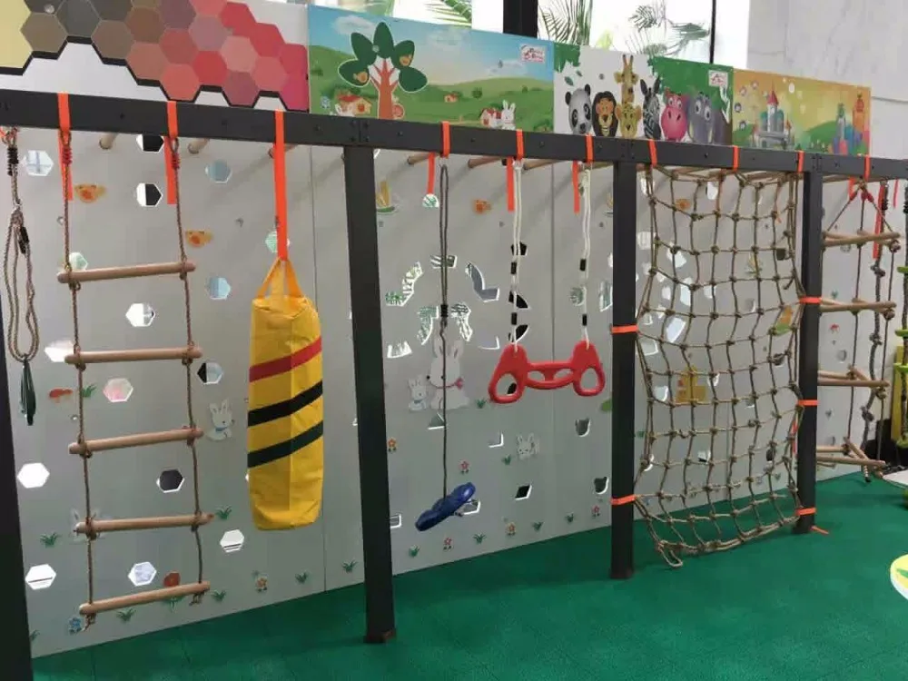 

customized Large solid wood wall physical training outdoor/indoor combination climbing lifting exercise equipment YLW-FX171021