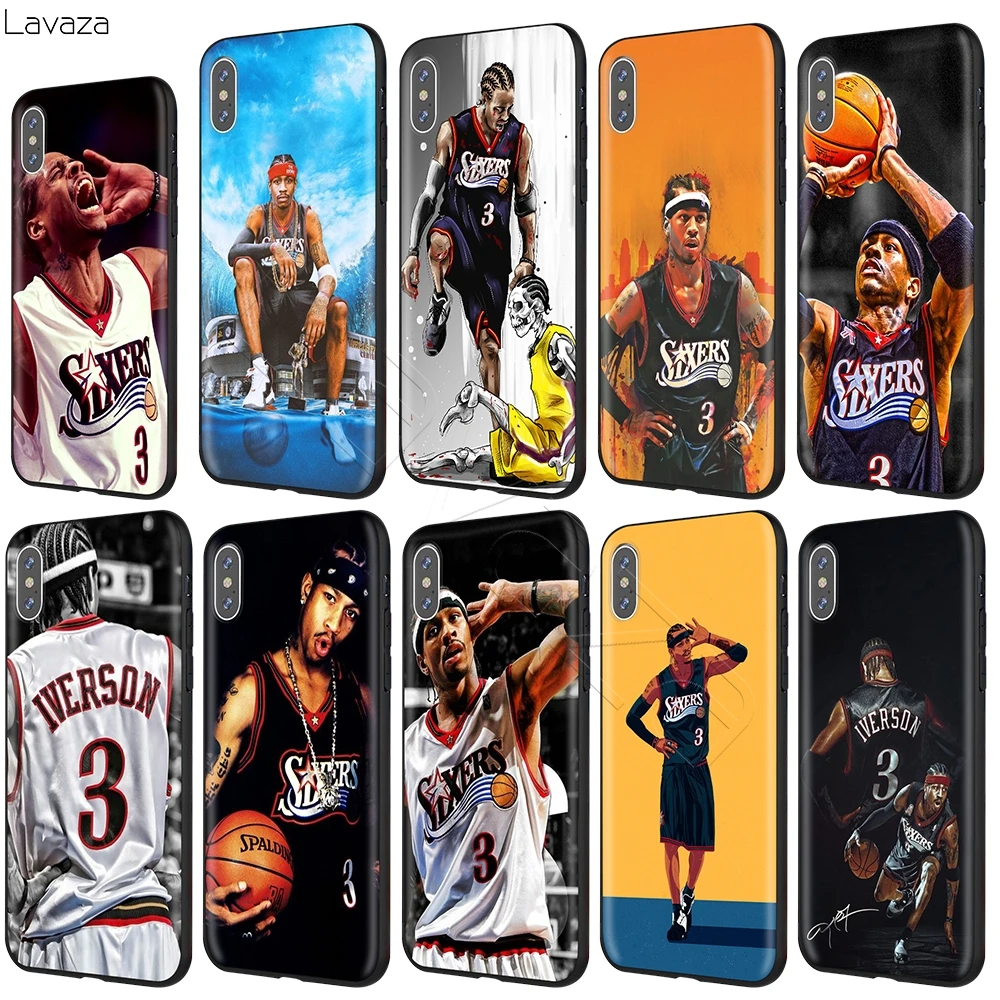 Lavaza Iverson Allen Case for iPhone XS Max XR X 8 7 6 6S Plus 5 5s se