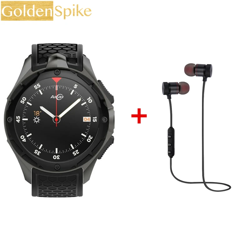 

H2 IP68 Waterproof Smart Watch MTK6580 1.39inch 400*400 GPS Wifi 3G Heart Rate Monitor 16GB+2GB For Android IOS 5.0M Camera 500W