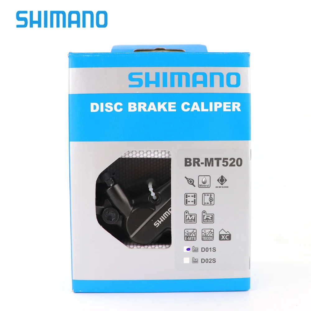 Shimano BR-MT520 гидравлический дисковый тормозной суппорт для горного велосипеда Shimano оригинальные товары Аксессуары для велосипеда