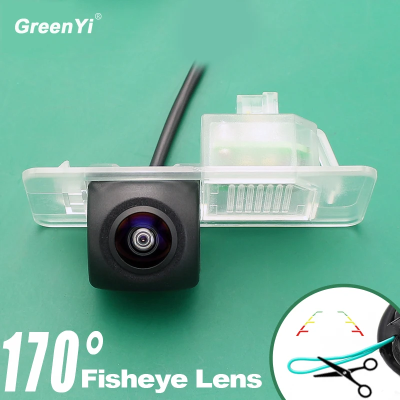 

GreenYi 720P 170 degree fisheye lens rear view car camera can be used for BMW 2 Series 3 Series 5 Series X1 / X3 / X4 / X5 / X6