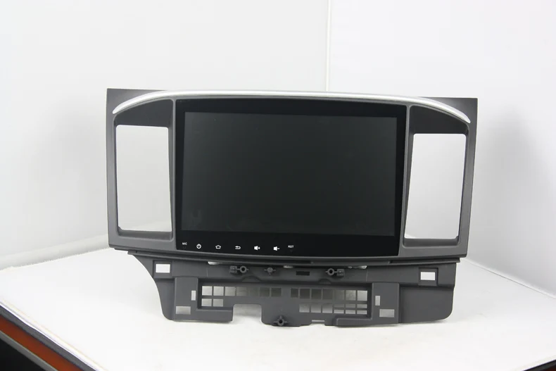 10," большой сенсорный экран android 9,0 автомобильный dvd-плеер для Mitsubishi Lancer 2008- с gps-навигацией Восьмиядерный 4G 64G rom