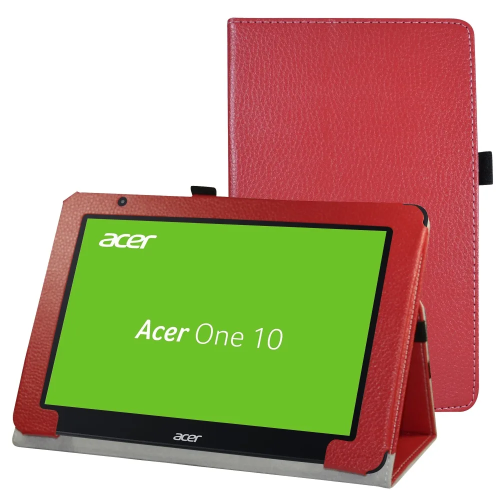 Чехол для 10," acer One 10 S1003, откидной Чехол-подставка из искусственной кожи с эластичной застежкой