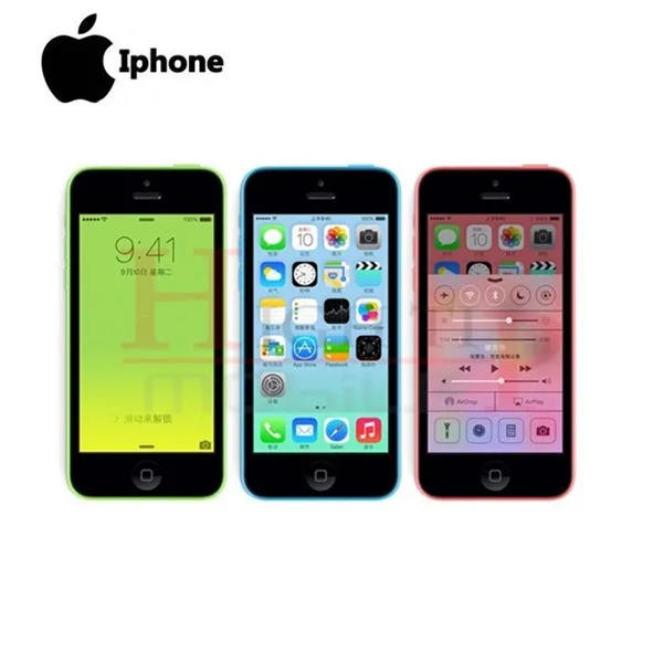 best cell phone for a teenager Unlocked Original Apple iphone 5C phone 8MP Camera 16GB 32GB ROM IOS 8 4.0" Wifi GPS WCDMA 3G Free Shipping Used 1 year warranty cellphone iphone