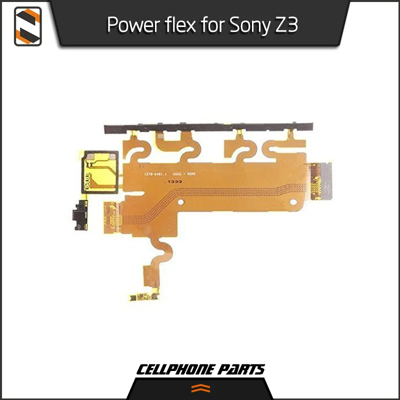 5pcs/lot For Sony Xperia Z1 C6902 C6903 Side Power Button Key Flex Cable Switch On Off Ribbon Spare Parts | Мобильные телефоны и