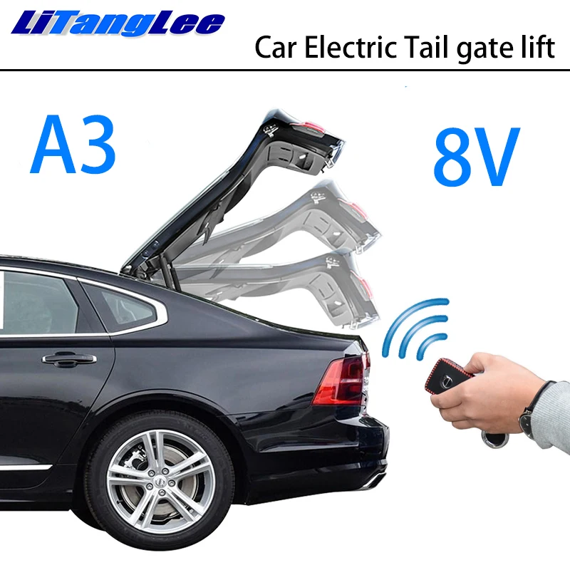 

LiTangLee Car Electric Tail Gate Lift Trunk Rear Door Assist System for Audi A3 8V Sedan 2013~2019 Original key Remote Control