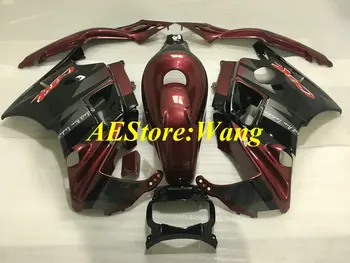 

Motorcycle Fairing kit for HONDA CBR600F2 91 92 93 94 CBR600 F2 CBR 600F2 1991 1992 1994 ABS Red black Fairings set+gifts HP06