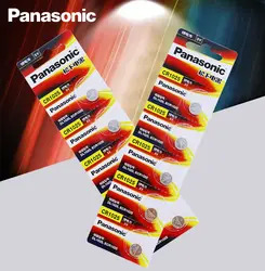 10 шт./лот Panasonic 100% Origina CR1025 CR 1025 3V литиевая Кнопочная батарея батареи для монет