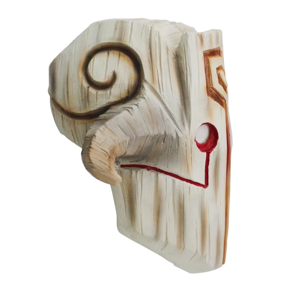  Dota 2 Mask Cosplay Juggernaut Mask Latex Halloween Costume Party Scary Adult Mask
