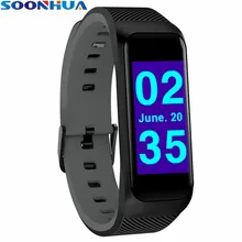 SOONHUA умный Группа сна монитор крови Давление Фитнес спортивный браслет монитор сердечного ритма Bluetooth браслет для Android IOS