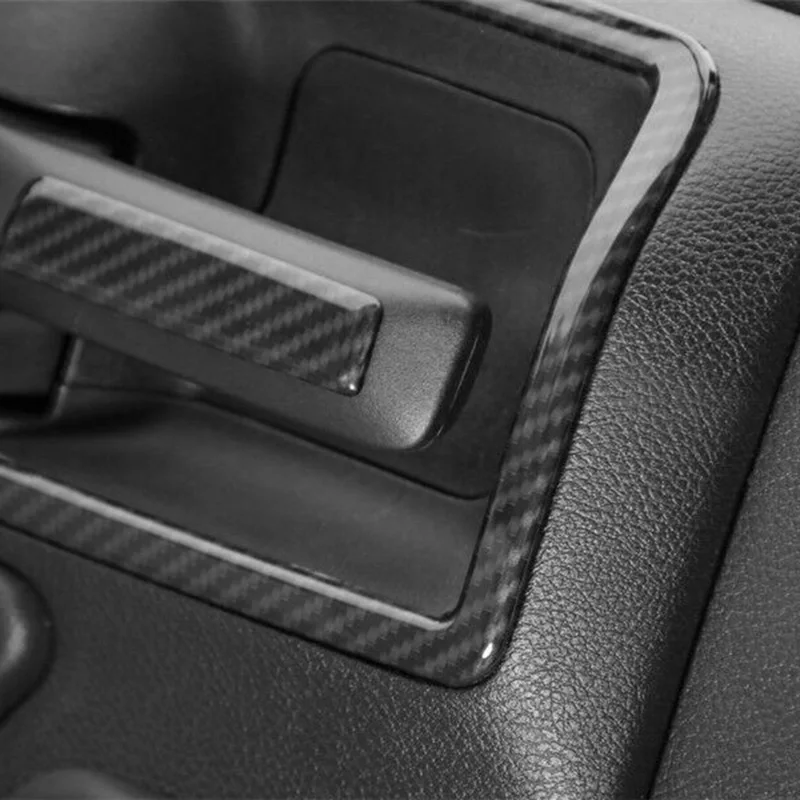 Для Jeep Wrangler Автомобильный интерьер дверные ручки чаши крышки литья отделка набор черный