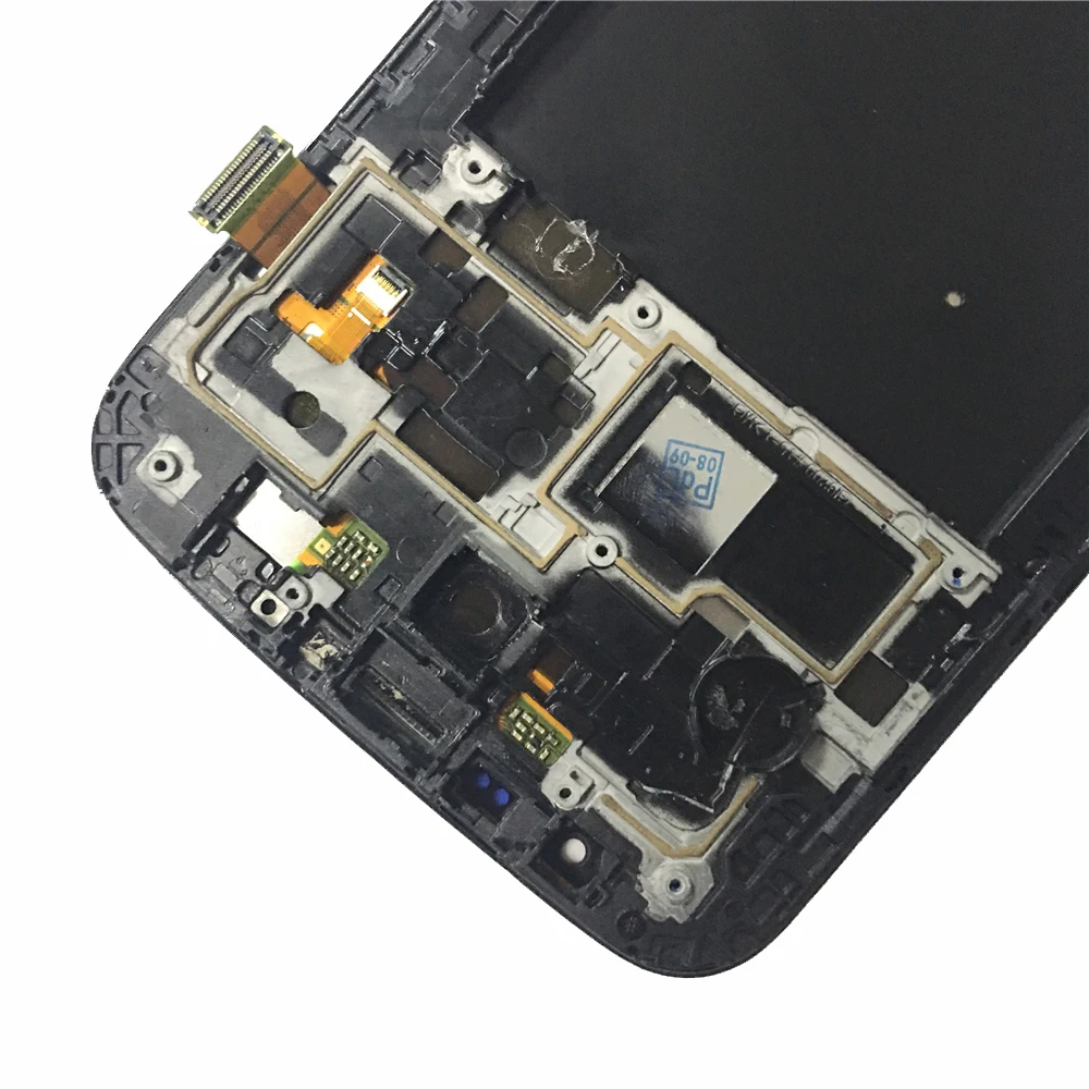 Новый Сменный ЖК дисплей с рамкой для Samsung Galaxy Mega 6 3 i9200 i9205 сенсорный дигитайзер в