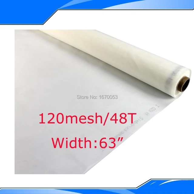 Set Of 1 Screen Printing Frame Aluminum Silk Print Polyester Mesh 77/90/120  - AliExpress